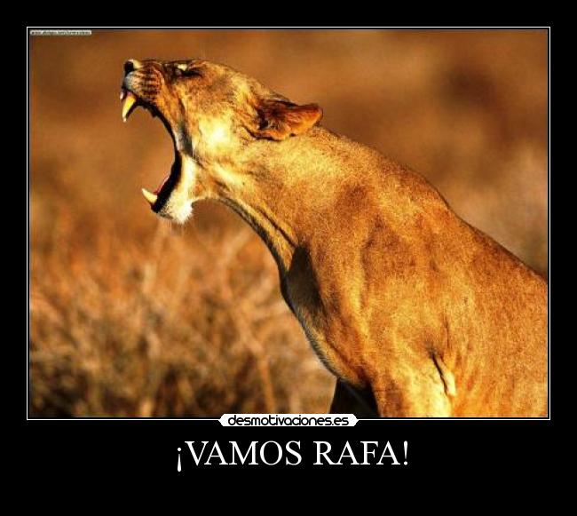 ¡VAMOS RAFA! -