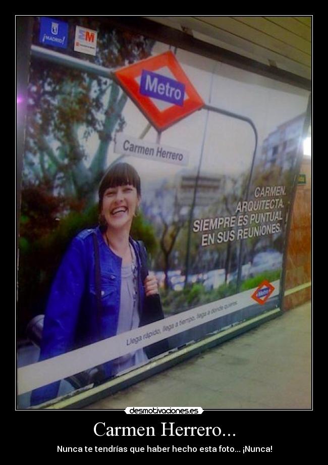 Carmen Herrero... - Nunca te tendrías que haber hecho esta foto... ¡Nunca!