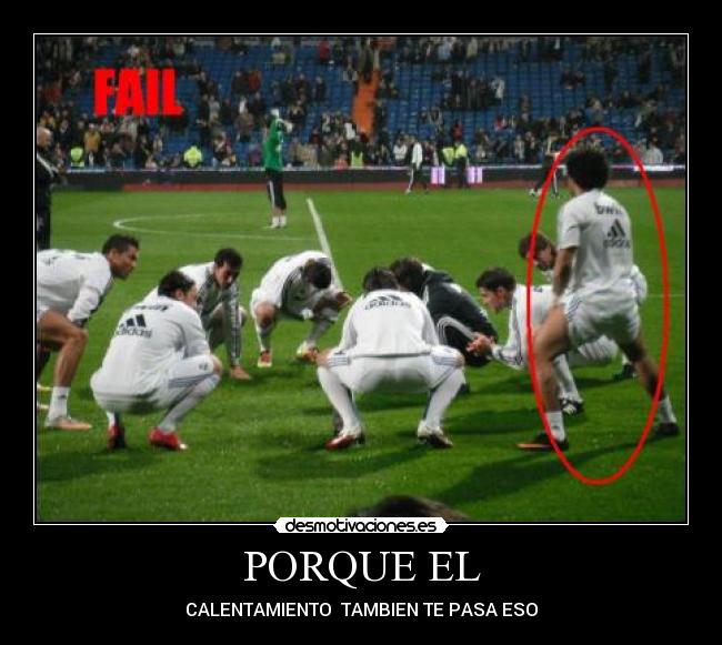 PORQUE EL - CALENTAMIENTO TAMBIEN TE PASA ESO