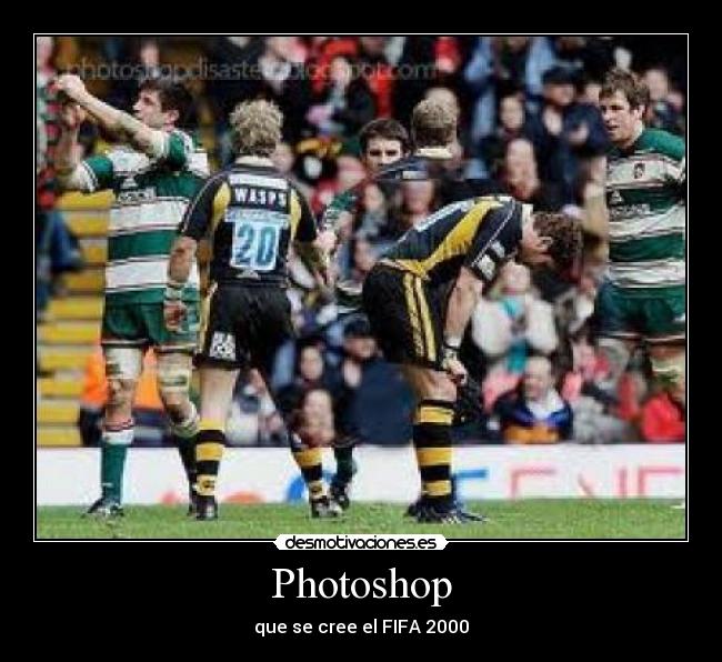 Photoshop - que se cree el FIFA 2000