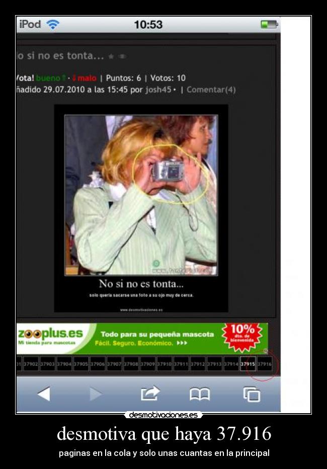 desmotiva que haya 37.916 -