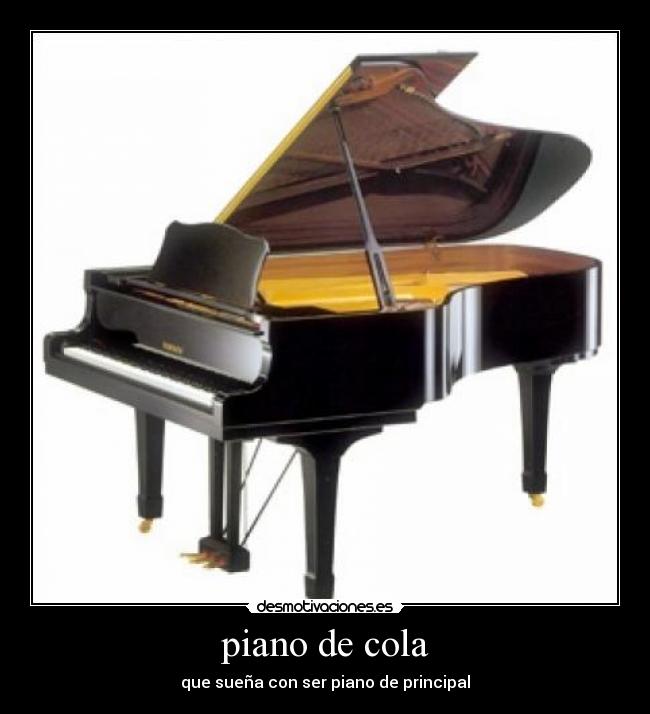 piano de cola -