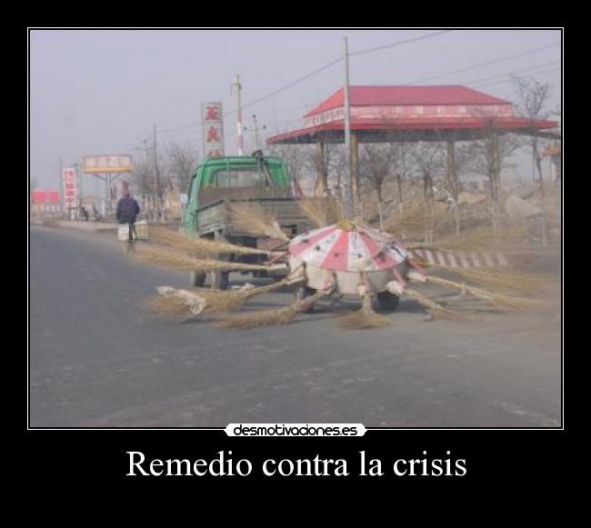Remedio contra la crisis -