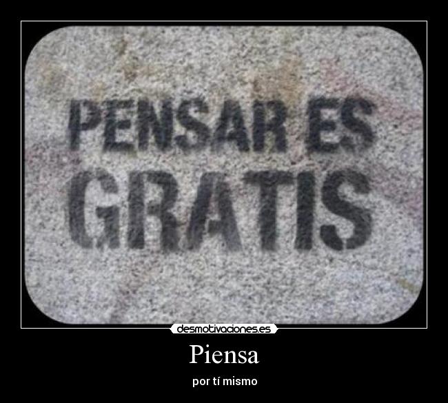 Piensa -