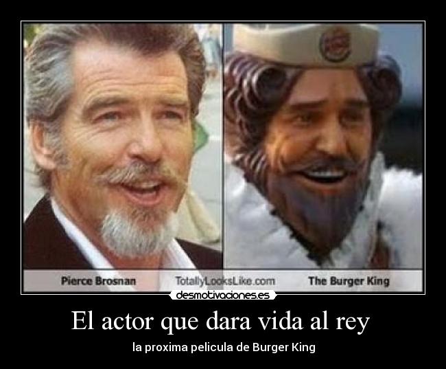 El actor que dara vida al rey -