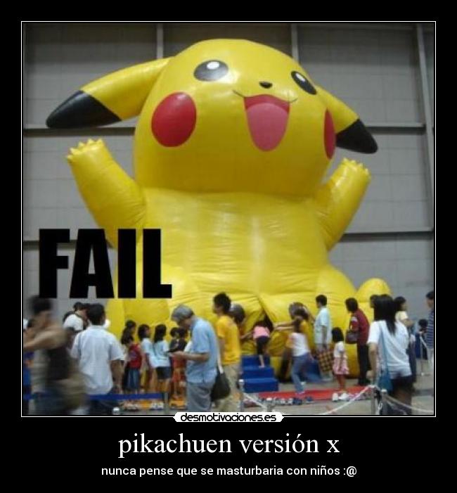 pikachuen versión x - 