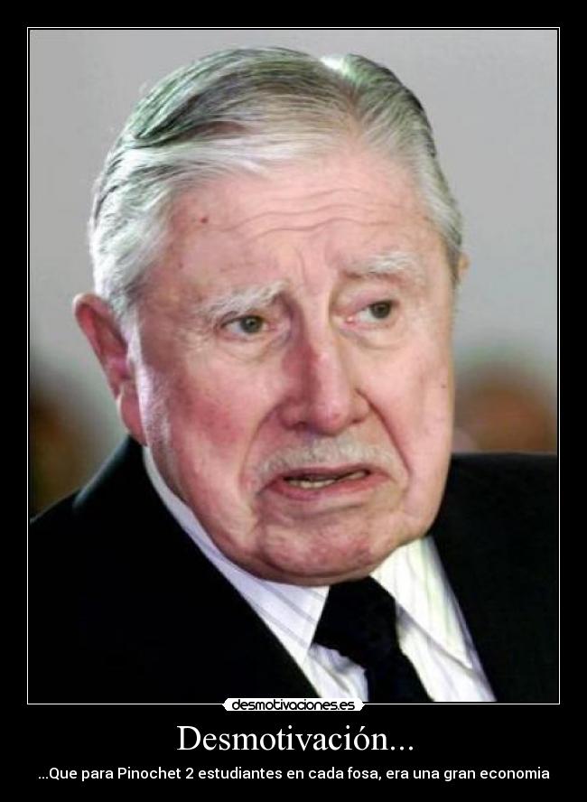 carteles pinochet desmotivaciones