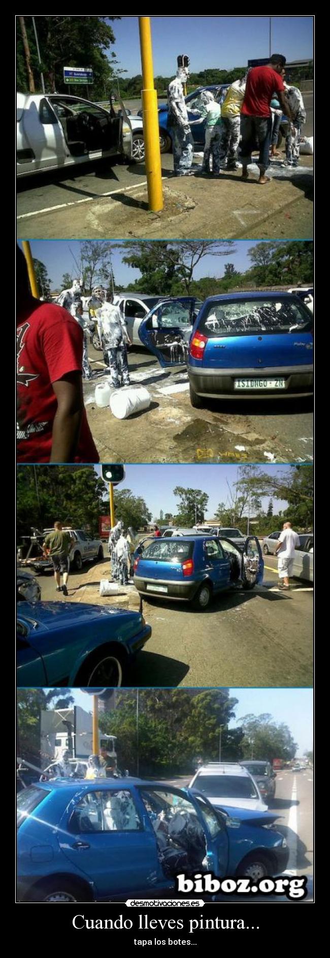 Cuando lleves pintura... -