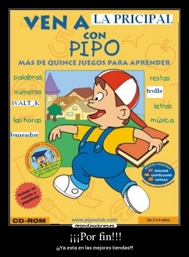 ¡¡¡Por fin!!! - ¡¡¡Ya esta en las mejores tiendas!!!