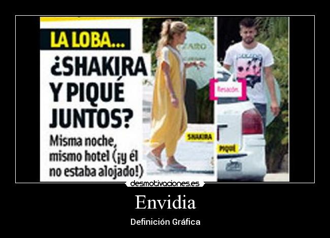 Envidia - Definición Gráfica