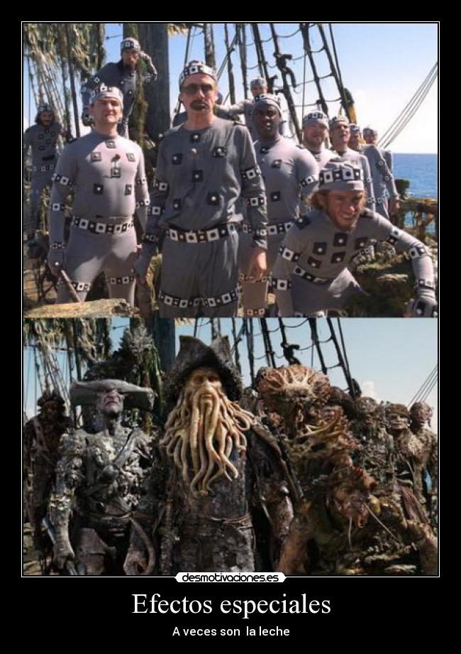 Efectos especiales - A veces son la leche