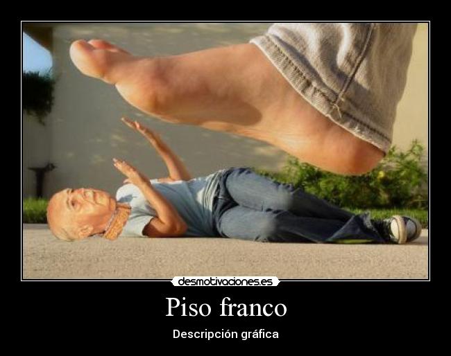 Piso franco - Descripción gráfica