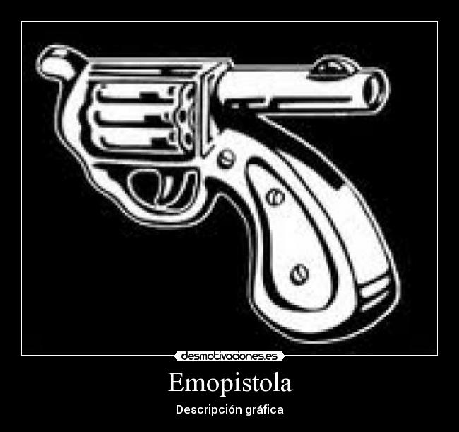 Emopistola - Descripción gráfica