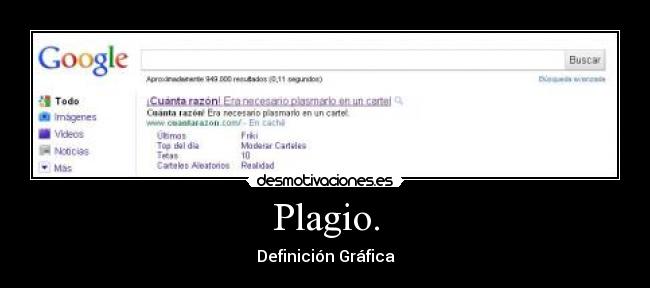 Plagio. - 