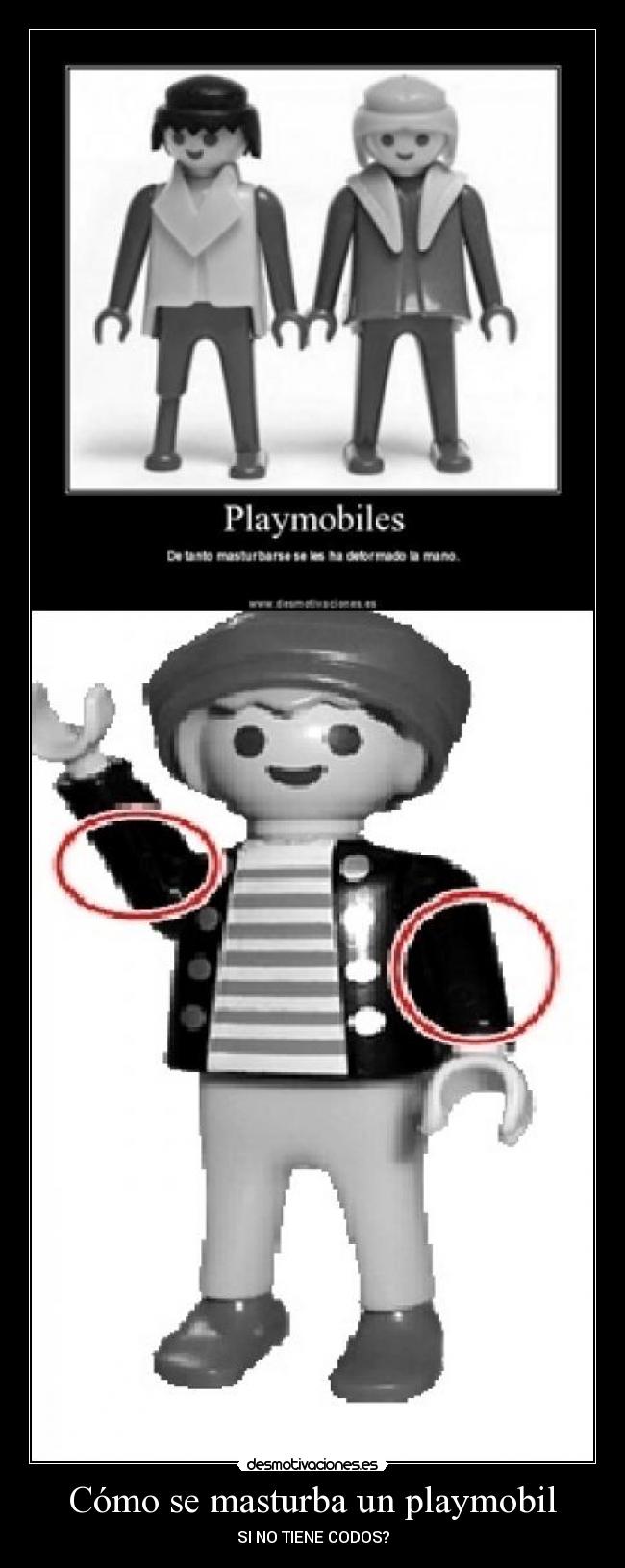 Cómo se masturba un playmobil - 