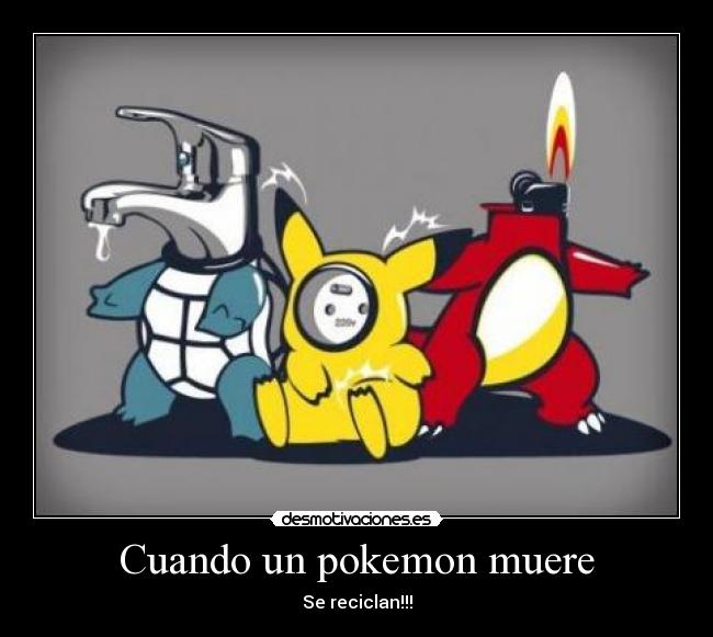 Cuando un pokemon muere -