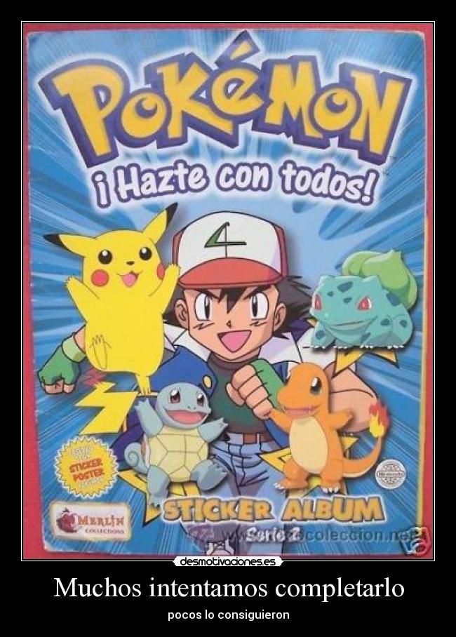 carteles pokemon cromos desmotivaciones
