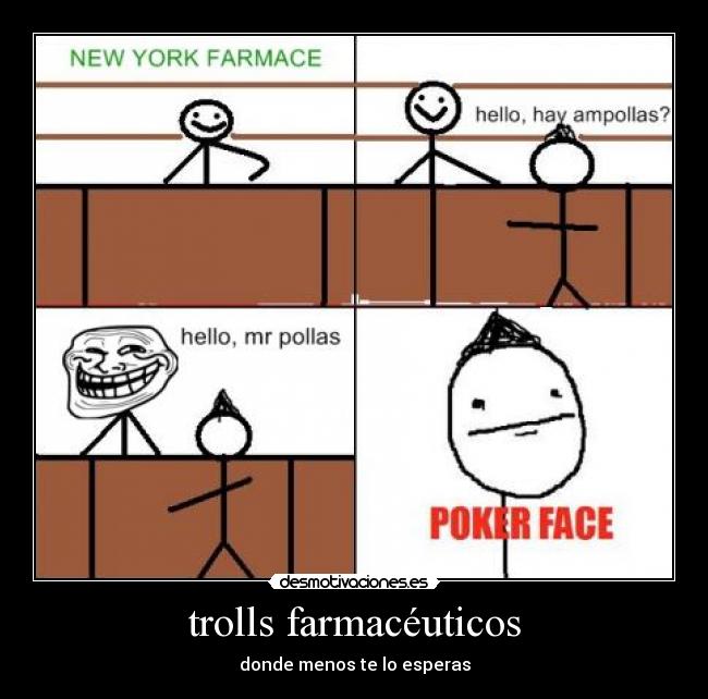trolls farmacéuticos - 