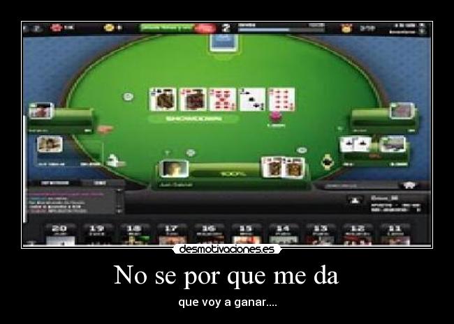 carteles poker desmotivaciones