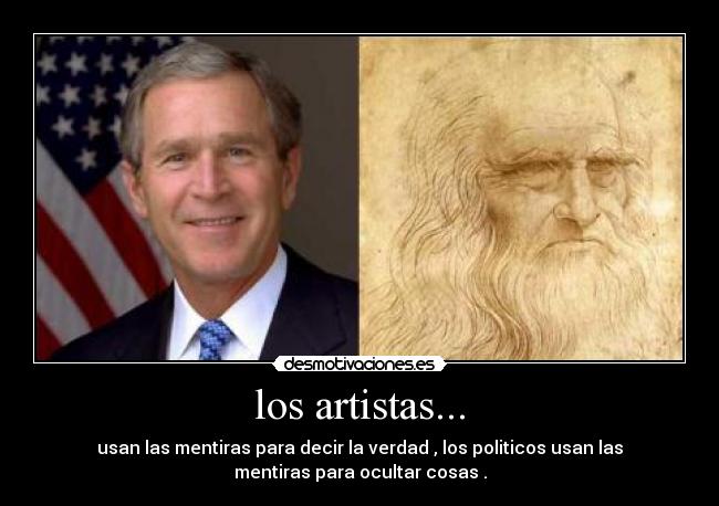 los artistas... -