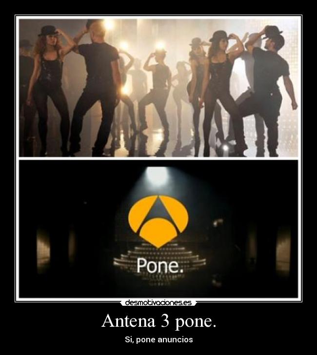 Antena 3 pone. - 