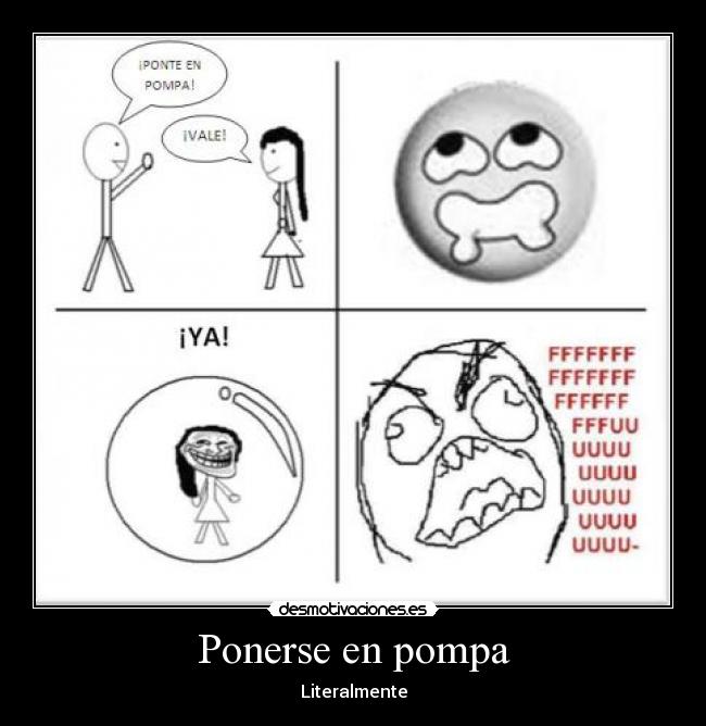 Ponerse en pompa - 