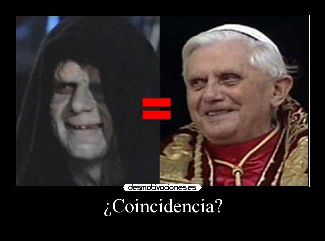 ¿Coincidencia? -