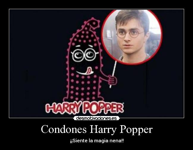 Condones Harry Popper -