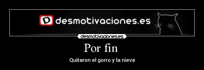 Por fin  - 