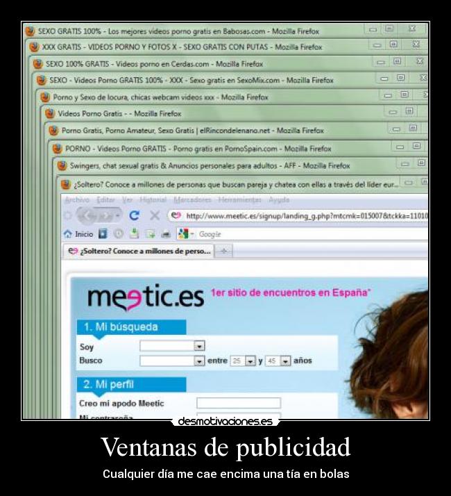 Ventanas de publicidad -