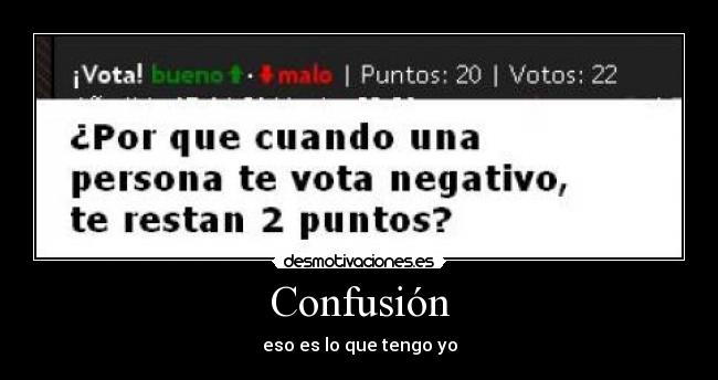 Confusión - 