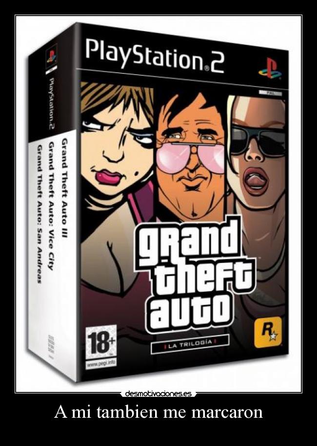 A mi tambien me marcaron -