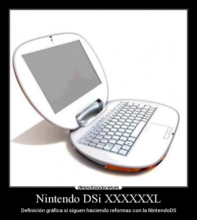 Nintendo DSi XXXXXXL - Definición gráfica si siguen haciendo reformas con la NintendoDS