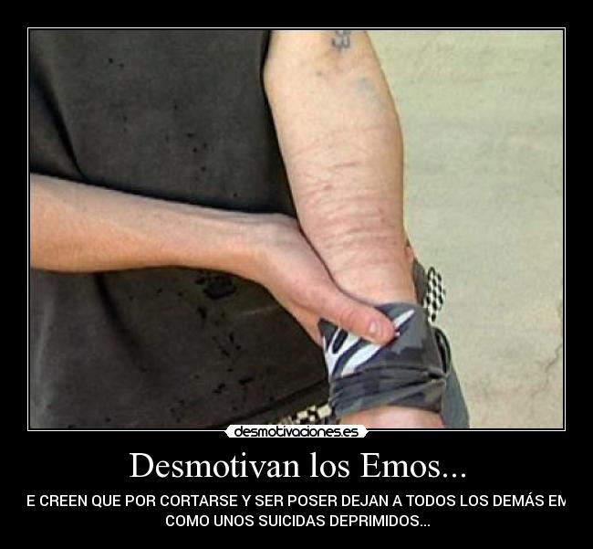 Desmotivan los Emos... - 
