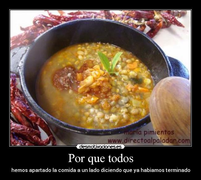 Por que todos -