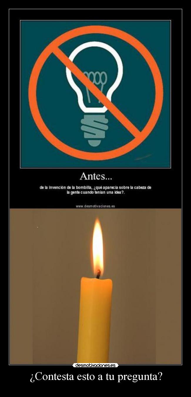 ¿Contesta esto a tu pregunta? - 