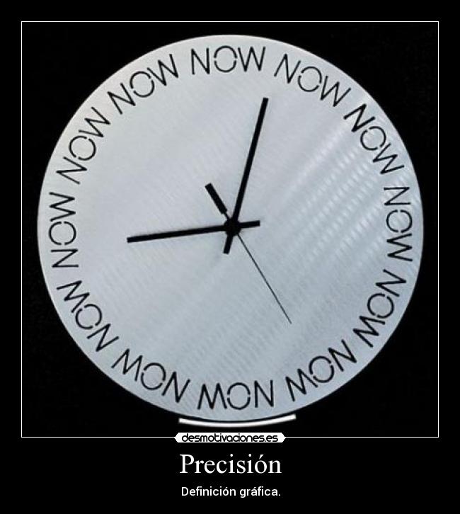 Precisión - Definición gráfica.