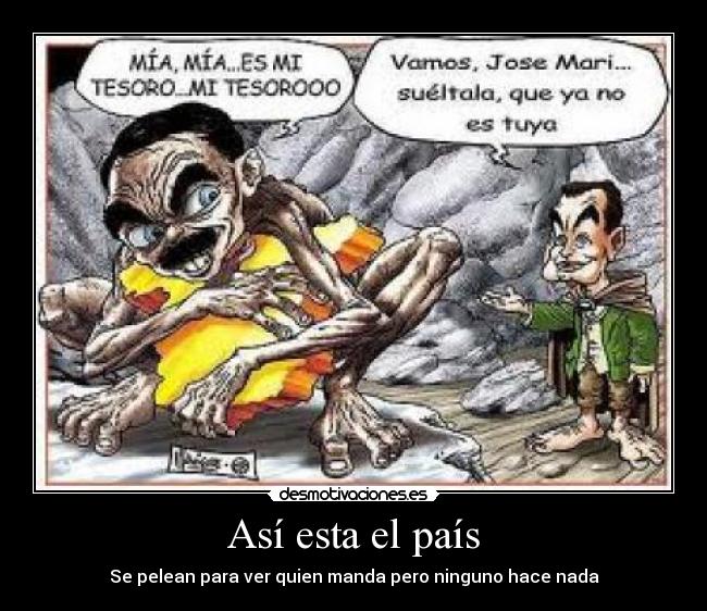 Así esta el país - Se pelean para ver quien manda pero ninguno hace nada