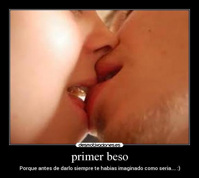 primer beso -