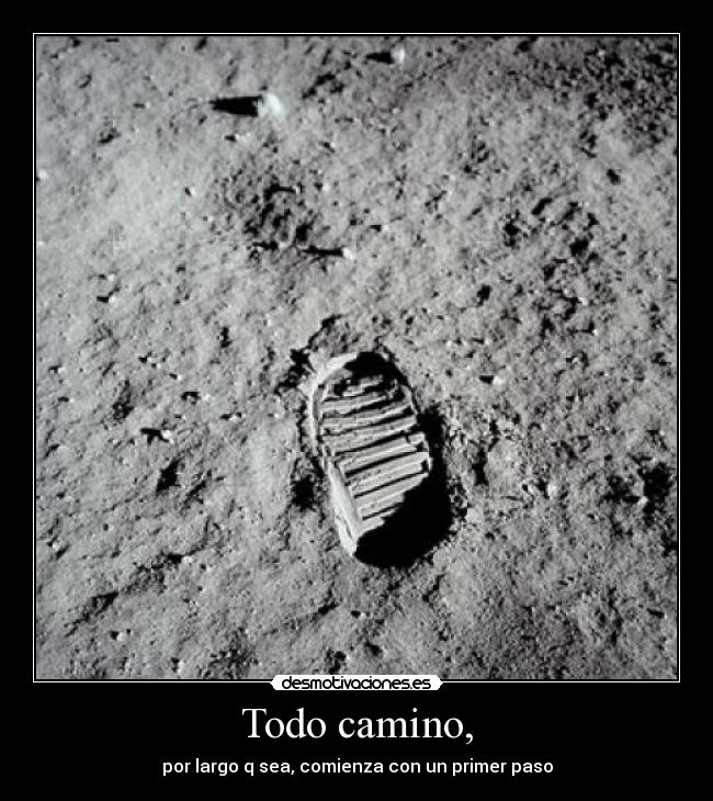 Todo camino, -