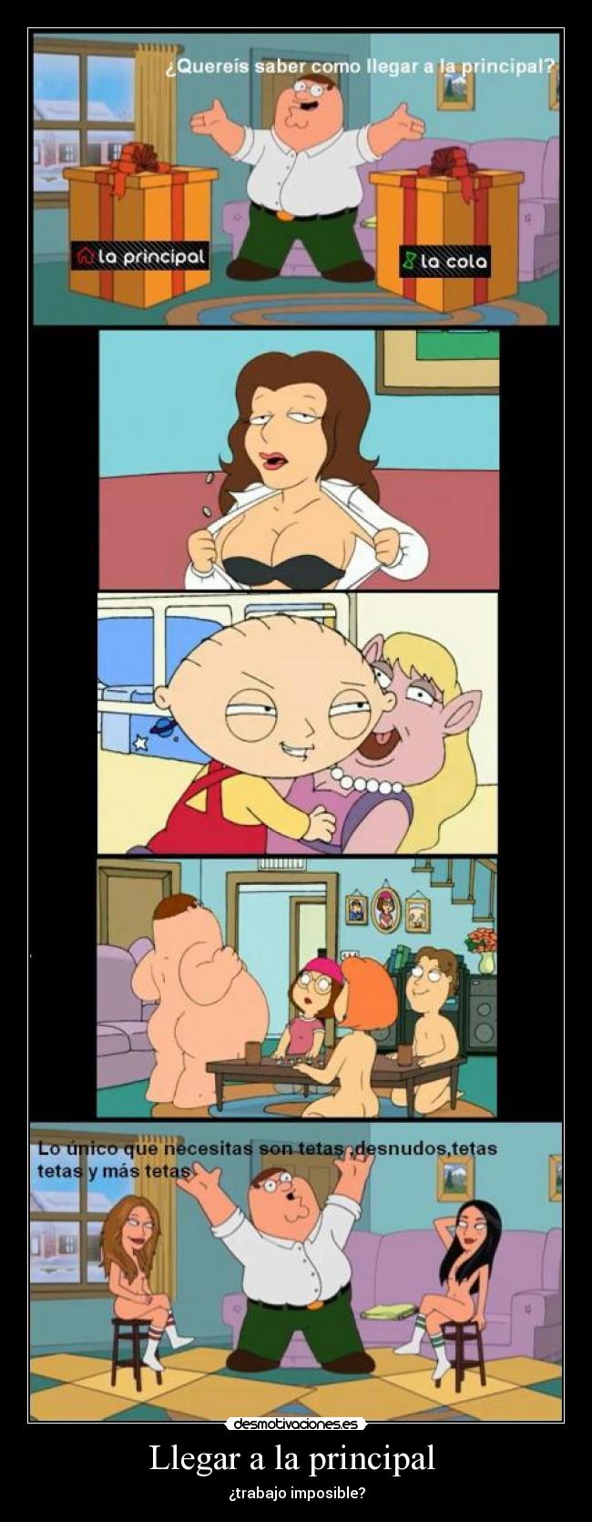 Llegar a la principal  - 