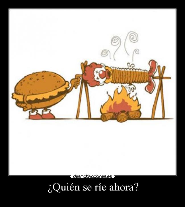 ¿Quién se ríe ahora? -