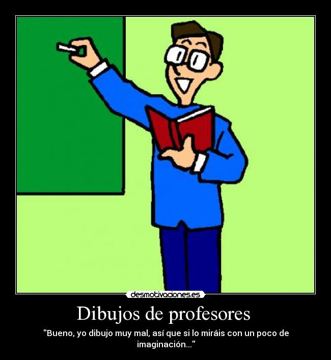 Dibujos de profesores  - 