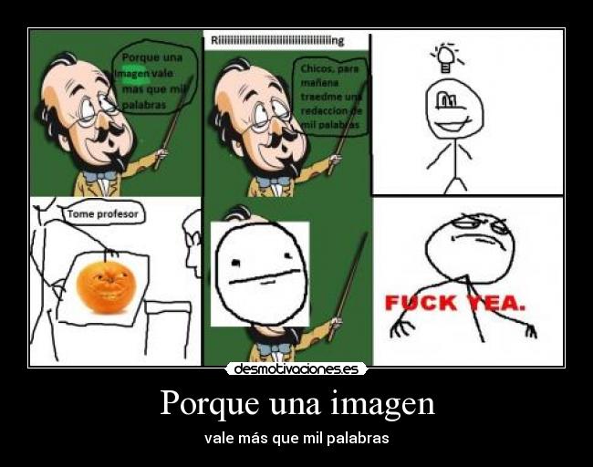 Porque una imagen -
