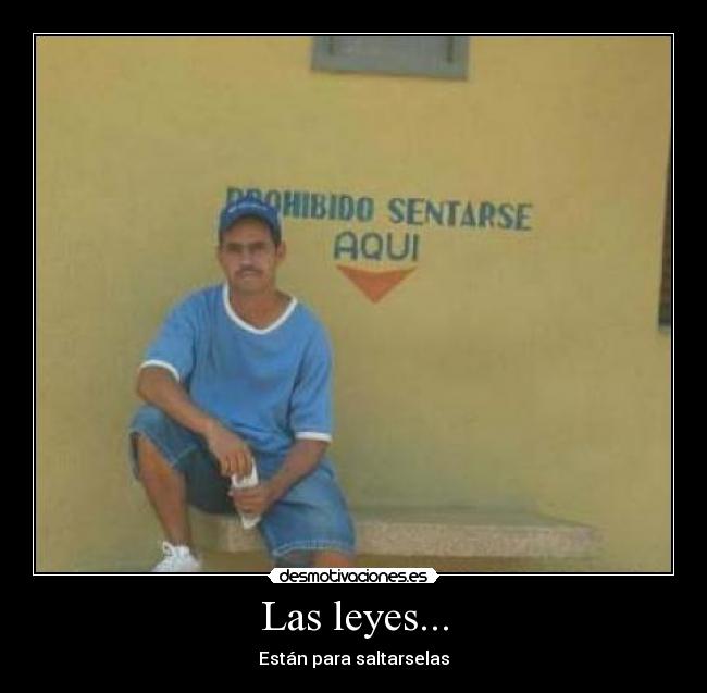 Las leyes... - 
