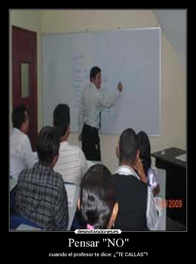 Pensar NO - 