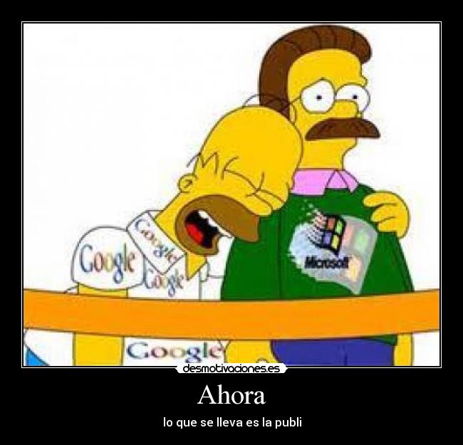 Ahora - lo que se lleva es la publi