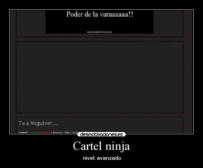 Cartel ninja -