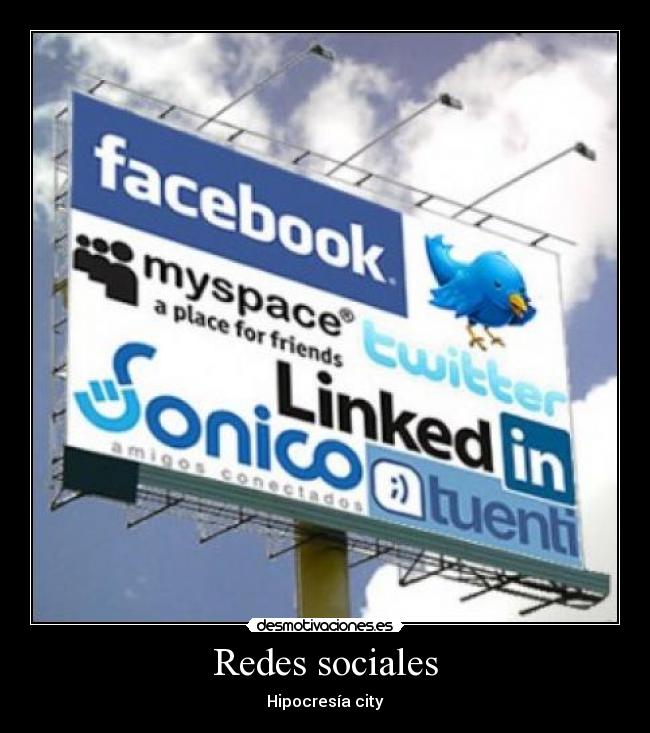 Redes sociales -