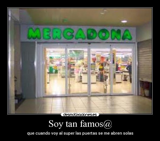 Soy tan famos@ -